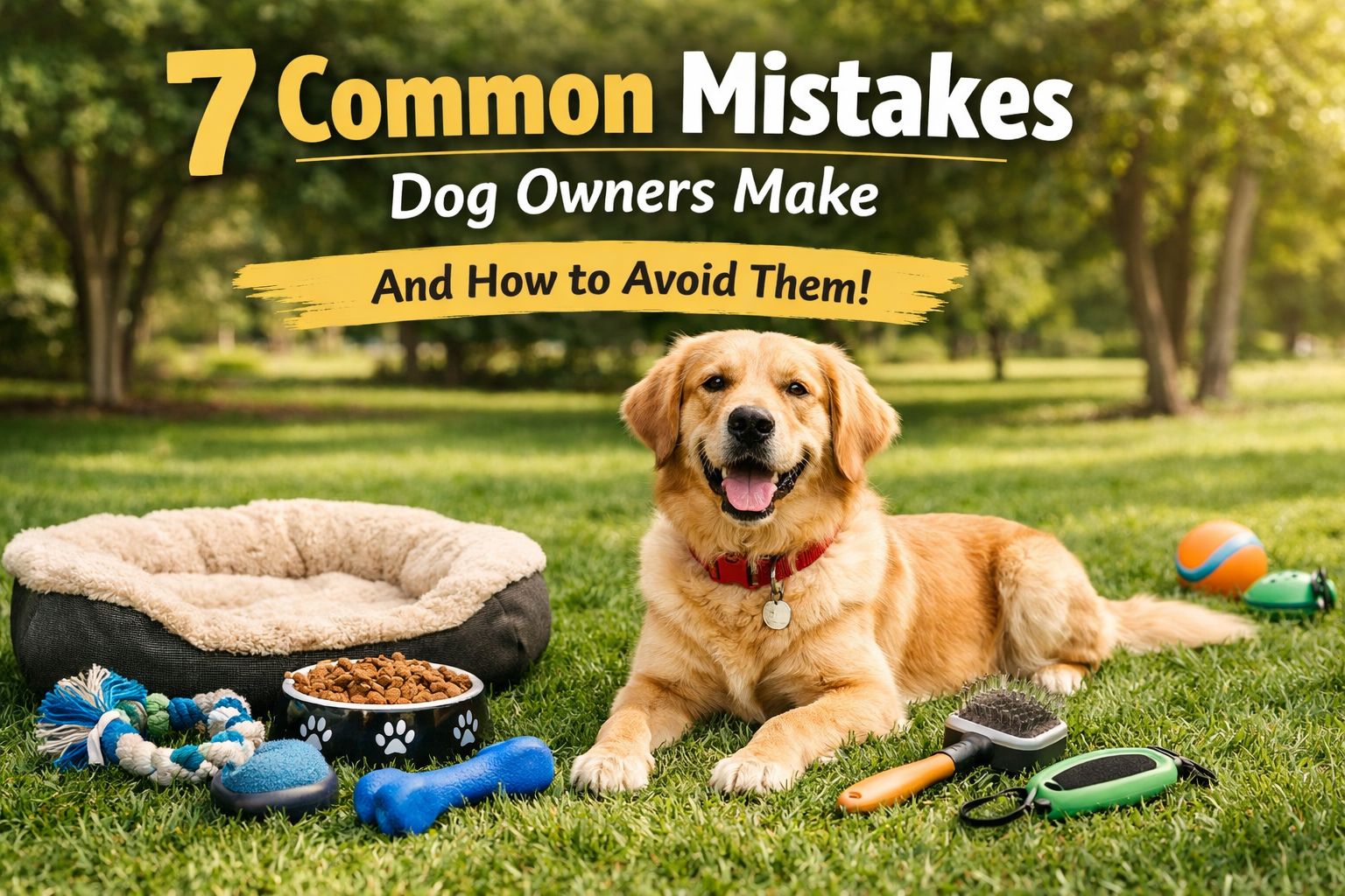 7 Common Mistakes Dog Owners Make (And How to Avoid Them)