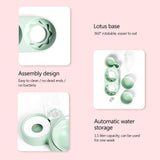 Pet Bowl Cat Double Bowls Food Water Feeder With Auto Water Dispenser Dog Cat Food Bowl Drinking Raised Stand Dish Three Bowls
