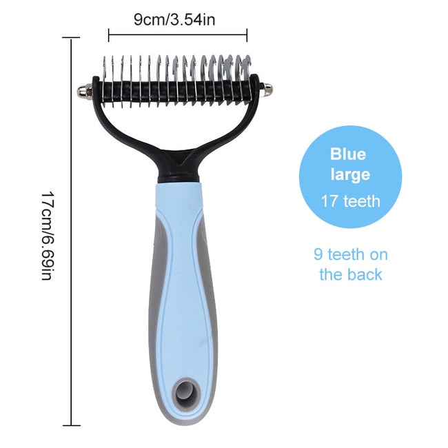 Dog Brush Pet Dog Hair Remover Cat Comb Grooming And Care Brush For matted Long Hair and Short Hair Curly Dog Supplies Pet Items BATACHARLY