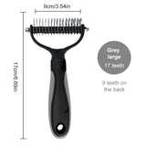 Dog Brush Pet Dog Hair Remover Cat Comb Grooming And Care Brush For matted Long Hair and Short Hair Curly Dog Supplies Pet Items BATACHARLY