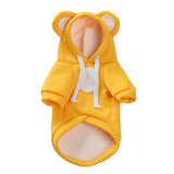 Dog Clothes Winter Warm Dog Cat Hoodies Fleece Warm Hooded Jacket Sweatshirt For Bulldog Chihuahua Puppy Cat Outfit XS-XL BATACHARLY