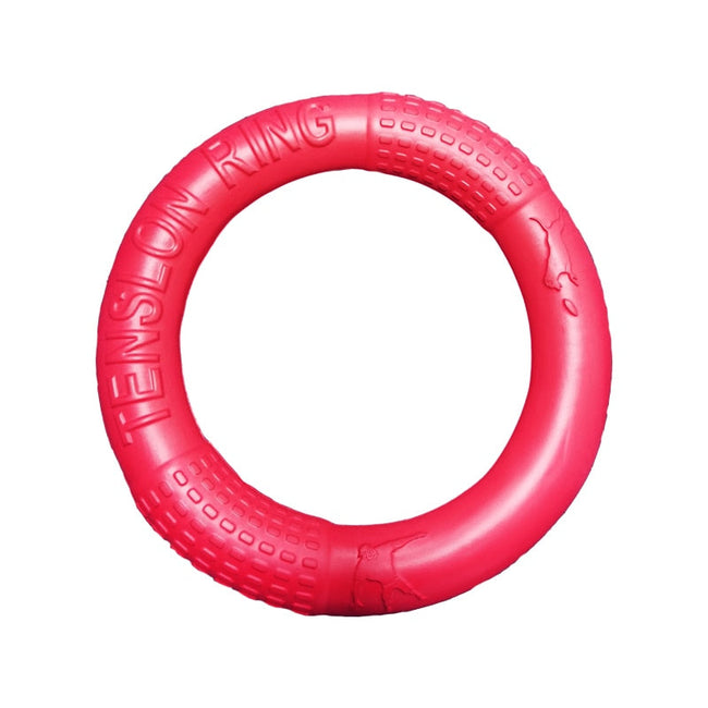 Dog Toys Pet Flying Discs EVA Dog Training Ring Puller Resistant Toys For Dogs Floating Puppy Bite Ring Toy Interactive BATACHARLY