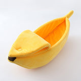 Funny Banana Cat Bed House Cute Cozy Cat Mat Beds Warm Durable Portable Pet Basket Kennel Dog Cushion Cat Supplies Multicolor BATACHARLY