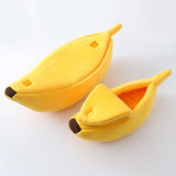 Funny Banana Cat Bed House Cute Cozy Cat Mat Beds Warm Durable Portable Pet Basket Kennel Dog Cushion Cat Supplies Multicolor BATACHARLY