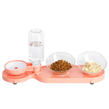 3-in-1 Cat Bowl Feeder Pet Dog Drinker Feeder Food Dispenser  Automatic Drinking Bowls Container For Food Water Bowl For Cats