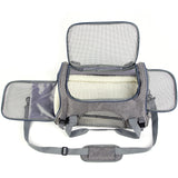 Dog Carrier Bag Portable Dog Backpack With Mesh Window Airline Approved Small Pet Transport Bag Carrier For Dogs