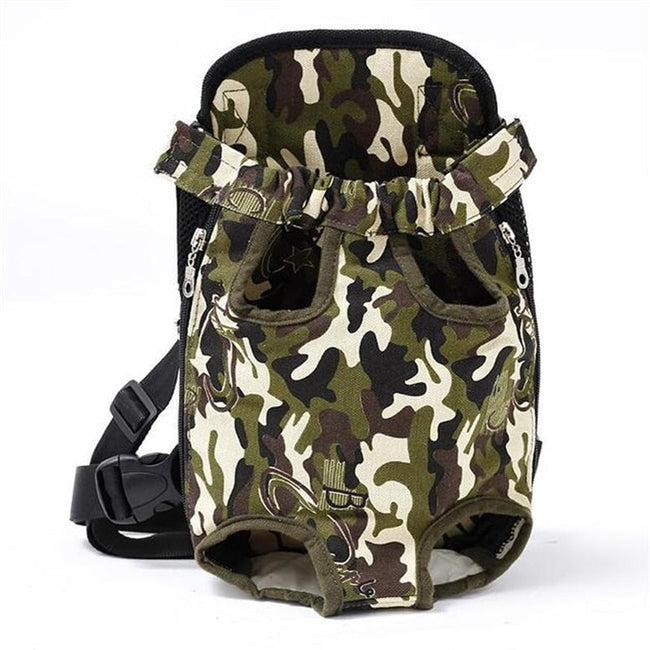 Pet Dog Carrier Backpack Mesh Camouflage Outdoor Travel Products Breathable Shoulder Handle Bags for Small Dog Cats Chihuahua BATACHARLY