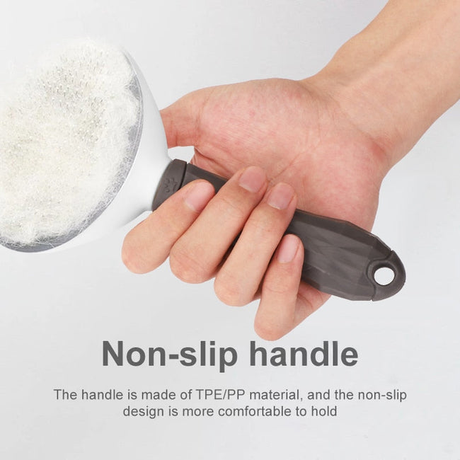 Pet Dog Hair Brush Cat Comb Grooming And Care Cat Brush Stainless Steel Comb For Long Hair Dogs Cleaning Pets Dogs Accessories BATACHARLY