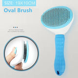 Pet Dog Hair Brush Cat Comb Grooming And Care Cat Brush Stainless Steel Comb For Long Hair Dogs Cleaning Pets Dogs Accessories BATACHARLY