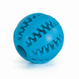 Pet Dog Toy Interactive Rubber Balls for Small Large Dogs Puppy Cat Chewing Toys Pet Tooth Cleaning Indestructible Dog Food Ball BATACHARLY