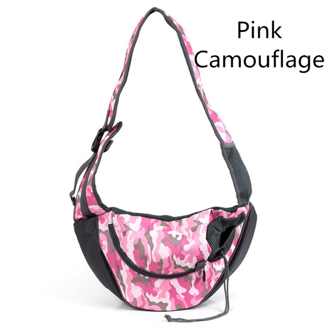 Pet Puppy Carrier S/L Outdoor Travel Dog Shoulder Bag Mesh Oxford Single Comfort Sling Handbag Tote Pouch BATACHARLY