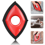 Pet Hair Remover Cat Fur Cleaning Device Carpet Sofa Car Detail Scraper Dog Lint Removal Silicone Dog Cat Fur Removal Brush