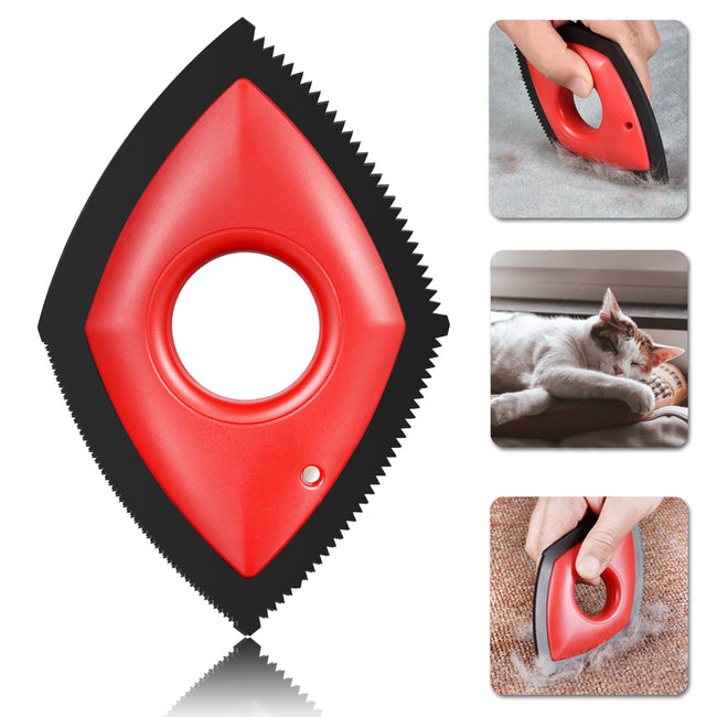 Pet Hair Remover Cat Fur Cleaning Device Carpet Sofa Car Detail Scraper Dog Lint Removal Silicone Dog Cat Fur Removal Brush