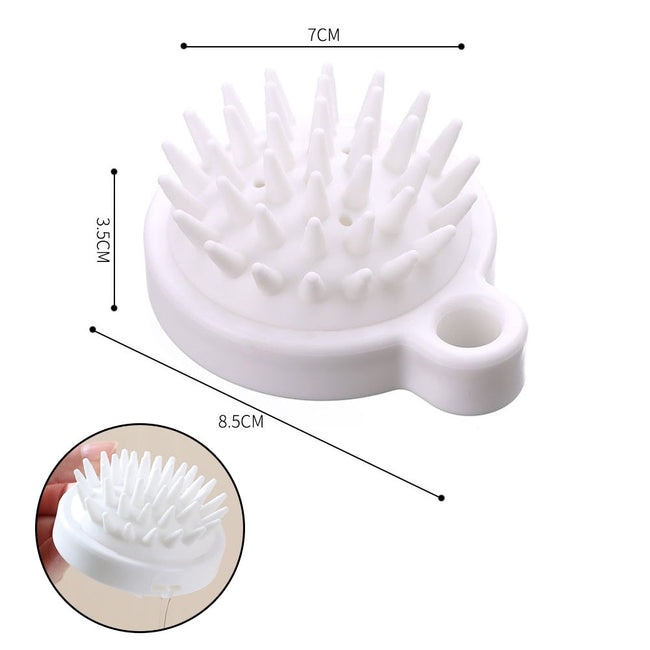 Soft Silicone Dog Brush Pet Shampoo Massager Bath Brush Bathroom Puppycat Washing Massage Dispenser Grooming Shower Brush BATACHARLY