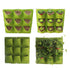 Maximize Space and Greenery with the 18/36/49 Pockets Hanging Green Grow Bag Planter!