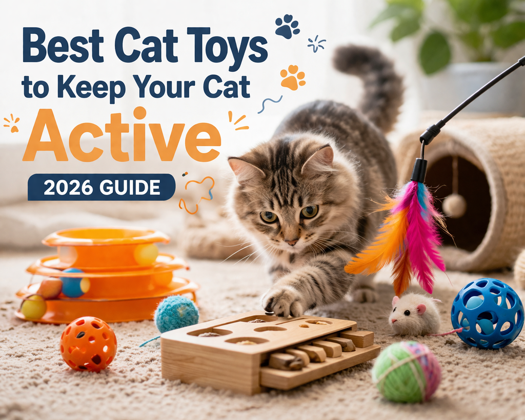 Best Cat Toys to Keep Your Cat Active (2026 Guide)