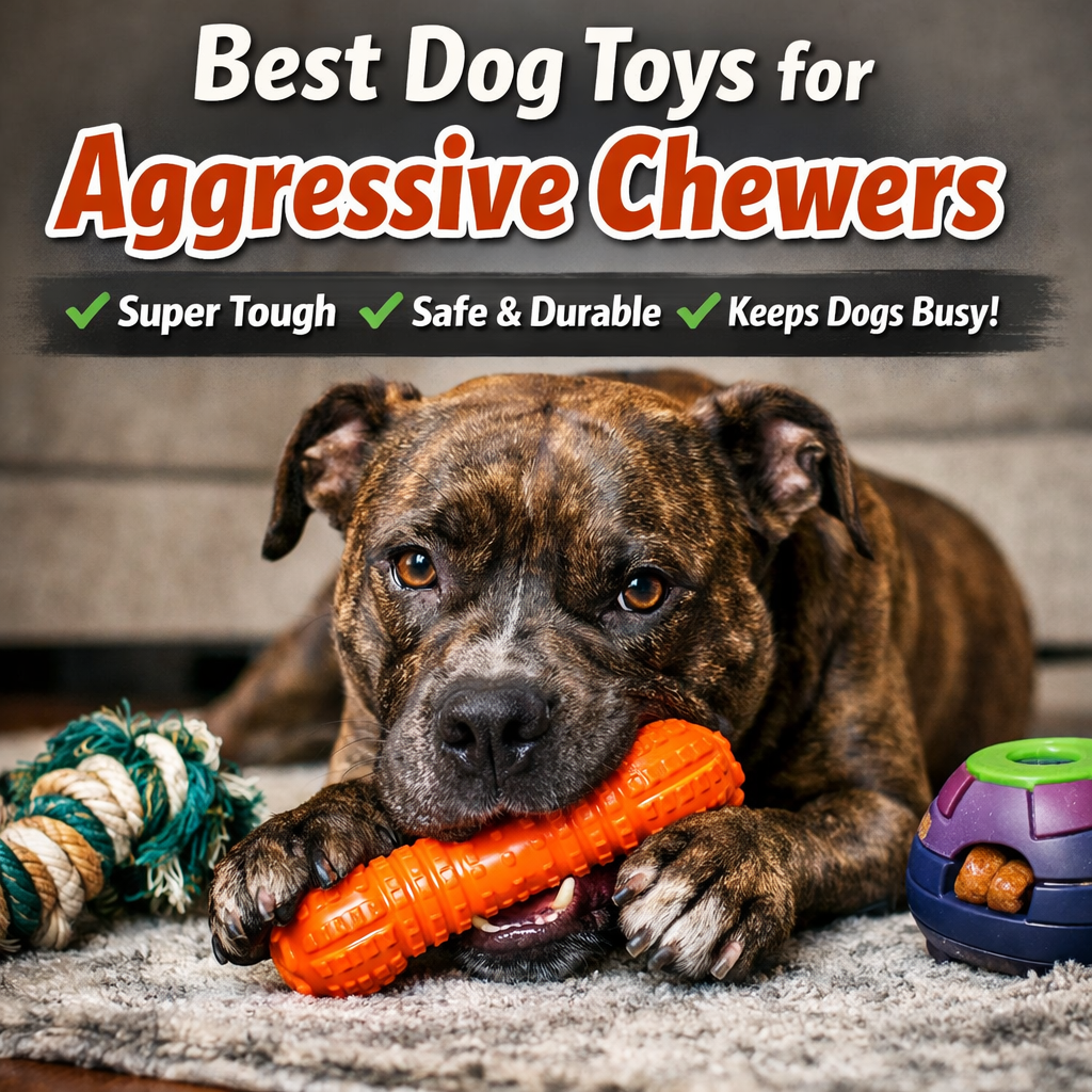 How to Choose the Best Dog Toys for Aggressive Chewers (Complete Guide)