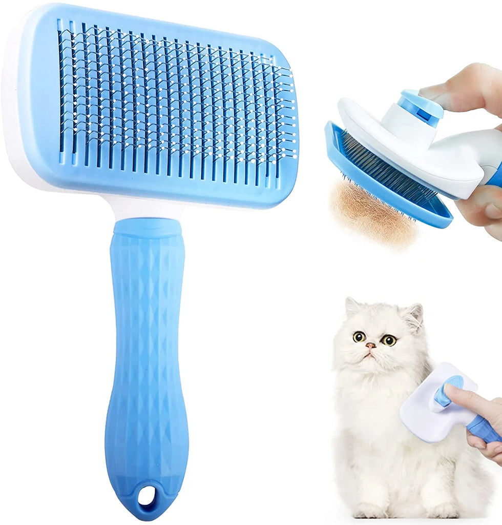 Ultimate Pet Hair Remover: Grooming & Care Comb for Long-Haired Dogs & Cats