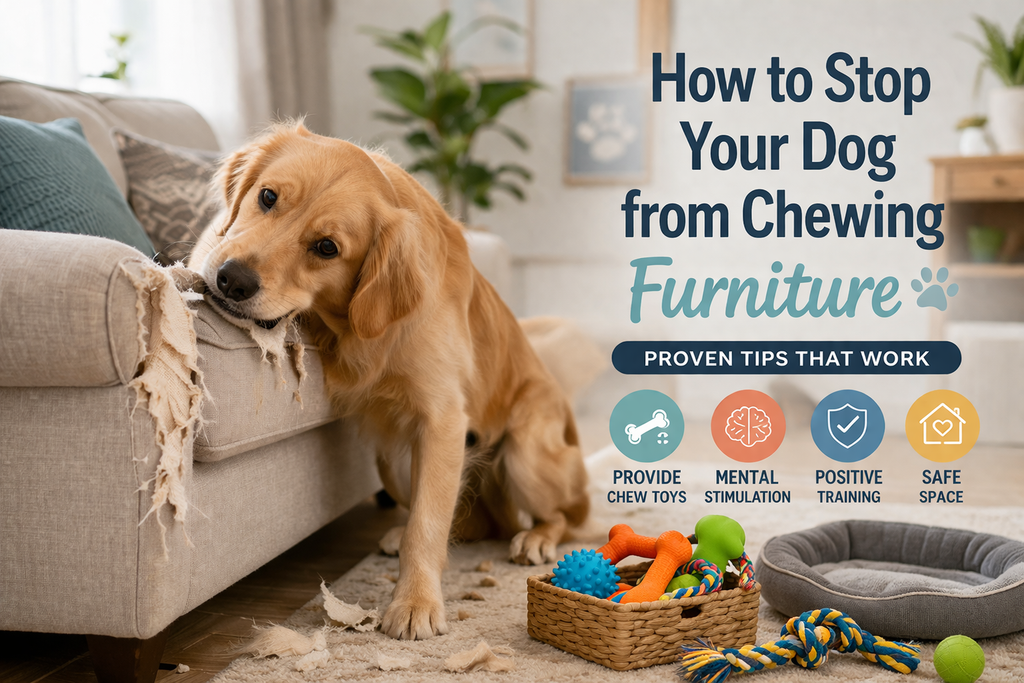 How to Stop Your Dog from Chewing Furniture (Proven Tips That Work)