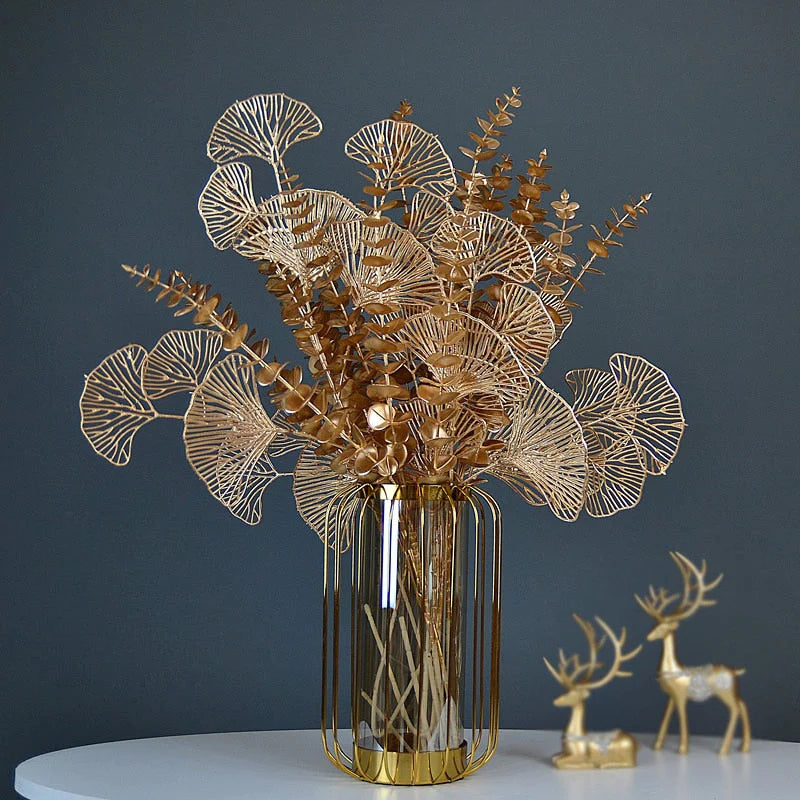 A Touch of Elegance: Golden Artificial Plants Maple Leaf Christmas Decor Review