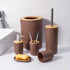 Eco-Friendly Sophistication: 6-Piece Bamboo Bathroom Essentials Set Review