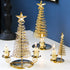 Experience the Elegance of Festivity with the Christmas Decorations Metal Candlestick