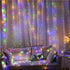 Illuminate Your Celebrations with Enchanting 3x3M LED Curtain Icicle String Lights