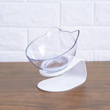 Non-slip Cat Bowls Double Bowls With Raised Stand Pet Food And Water Bowls For Cats Feeders Cat Bowl Pet Supplies Fast Delivery
