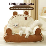 Lesser Panda Kennel Four Seasons Universal Cat Bed Warm-keeping And Cold-proof