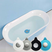 1 pack Bathtub Drain Stopper Silicone Water Stopper Drain Plug Cover Water-drop Design For Bathroom Laundry Kitchen BATACHARLY