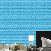 10pcs 3D Wall Sticker Imitation Brick Bedroom Decoration Waterproof Self Adhesive Wallpaper For Living Room Kitchen TV Backdrop BATACHARLY