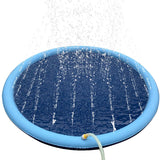 170*170cm Pet Sprinkler Pad Play Cooling Mat Swimming Pool Inflatable Water Spray Pad Mat Tub Summer Cool Dog Bathtub for Dogs BATACHARLY