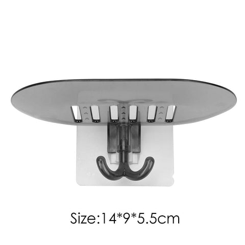 1PC Bathroom Soap Holder Tray Shower Soap Box Dish Storage Plate Holder Case Bathroom Box Shelf Wall Dishes Bathroom Product BATACHARLY