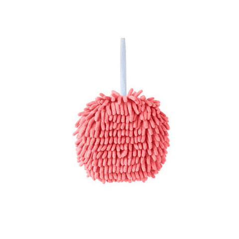 3/2/1pc Quick Dry Soft Absorbent Microfiber Towels Hand Towels Kitchen Bathroom Hand Towel Ball with Hanging Loop Cleaning Cloth BATACHARLY