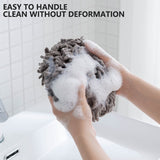 3/2/1pc Quick Dry Soft Absorbent Microfiber Towels Hand Towels Kitchen Bathroom Hand Towel Ball with Hanging Loop Cleaning Cloth BATACHARLY
