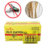4/8/12/16pcs Fly Sticky Paper Strip Strong Glue Flying Insect Bug Mosquitos Catcher Roll Tape Xqmg Traps Pest Control Products BATACHARLY
