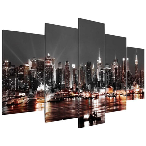 5 Pieces of Modern European Alphabet Painting HD Poster Printing Art Living Room Bedroom Wall Home Decoration Without Frame A BATACHARLY