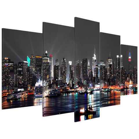 5 Pieces of Modern European Alphabet Painting HD Poster Printing Art Living Room Bedroom Wall Home Decoration Without Frame A BATACHARLY
