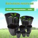50/100pcs Plastic Seedlings Starter Pot Plants Nursery Pots for Germination Seedling Garden Accessories macetas para plantas BATACHARLY