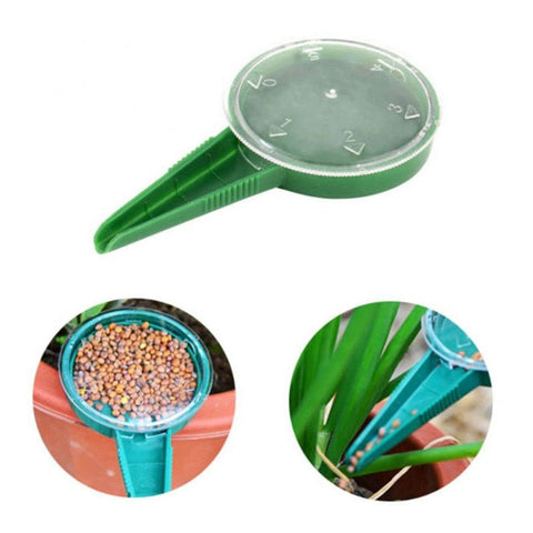 5File Adjustable Plant Seed Sower Planter Hand Held Flower Grass Plant Seeder Garden Multifunction Seeding Dispenser Accessories BATACHARLY
