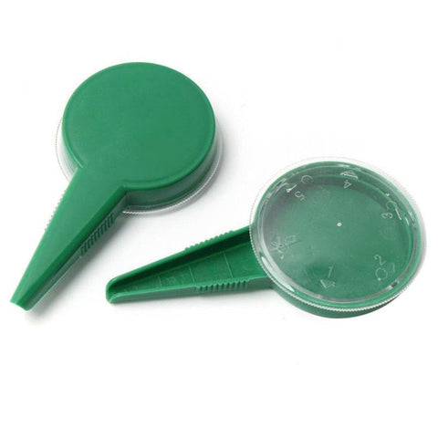 5File Adjustable Plant Seed Sower Planter Hand Held Flower Grass Plant Seeder Garden Multifunction Seeding Dispenser Accessories BATACHARLY