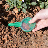 5File Adjustable Plant Seed Sower Planter Hand Held Flower Grass Plant Seeder Garden Multifunction Seeding Dispenser Accessories BATACHARLY