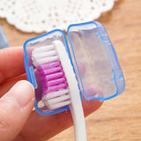 5Pcs/Lot Portable Toothbrush Head Cover Case For Travel Hiking Camping Toothbrush Box Brush Cap Case Support Bathroom Accessory BATACHARLY