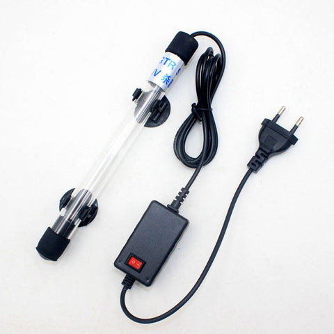 5W-13W UV Light Sterilization Lamp Submersible Ultraviolet UV Sterilizer Light Water Disinfection for Aquarium Fish Tank Pond BATACHARLY
