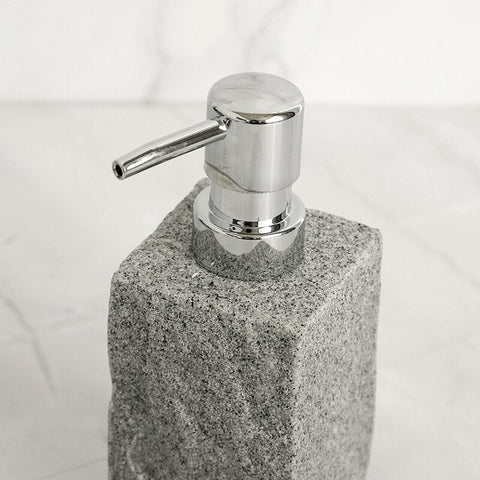 Bathroom Accessories Set Imitati Granite Resin Iiquid Soap Dispenser Toothbrush Holder Cup Soap Dish Toilet Brush Holder kitchen BATACHARLY