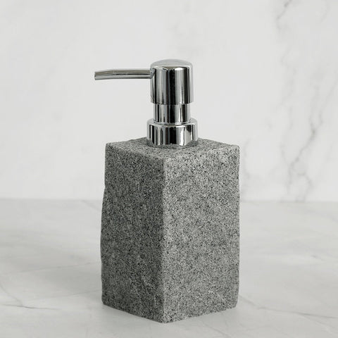 Bathroom Accessories Set Imitati Granite Resin Iiquid Soap Dispenser Toothbrush Holder Cup Soap Dish Toilet Brush Holder kitchen BATACHARLY
