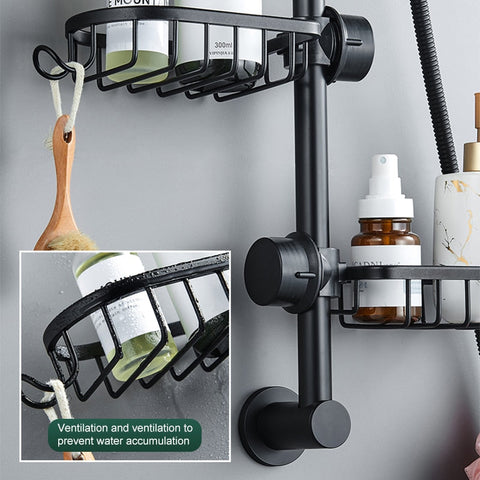Bathroom Faucet Storage Rack Shower Soap Holder Bathroom Organization Shower Shelves Bathroom Accessories BATACHARLY