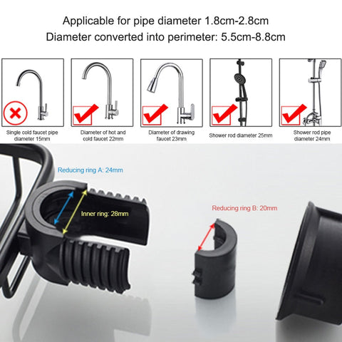 Bathroom Faucet Storage Rack Shower Soap Holder Bathroom Organization Shower Shelves Bathroom Accessories BATACHARLY