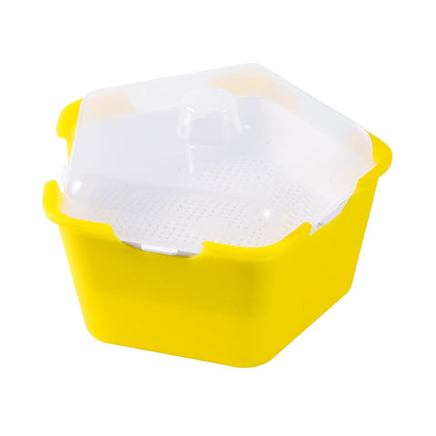 Bean Sprouts Growing Tray Seed Seedling Starter Dish Greenhouse Hydroponics Plant Cat Grass Germination Nursery Pot Grow Box BATACHARLY