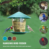Bird Feeder Automatic Foot Feeding Tool Outdoor Bird Feeder Hanging Nut Feeding Multiple Hole Dispenser Holder Food Container BATACHARLY